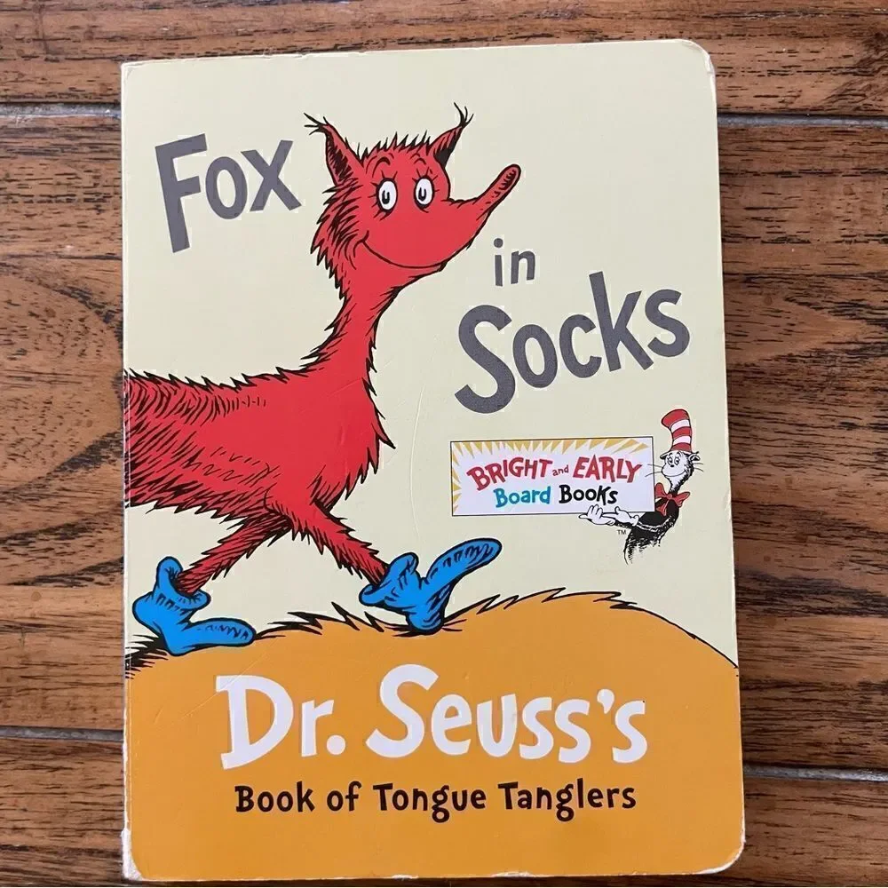 Lot of 4 Early Readers Toddler/ Preschool Board Books Dr Seuss and Others